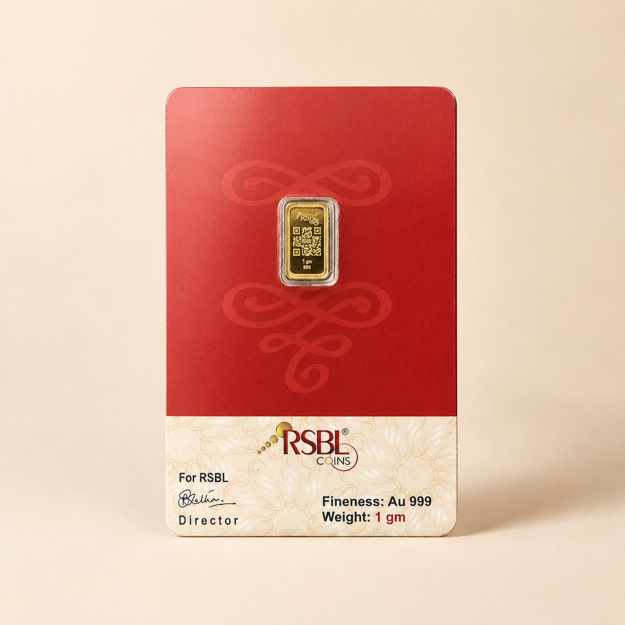 mahArha Gold RSBL Coin 1gm