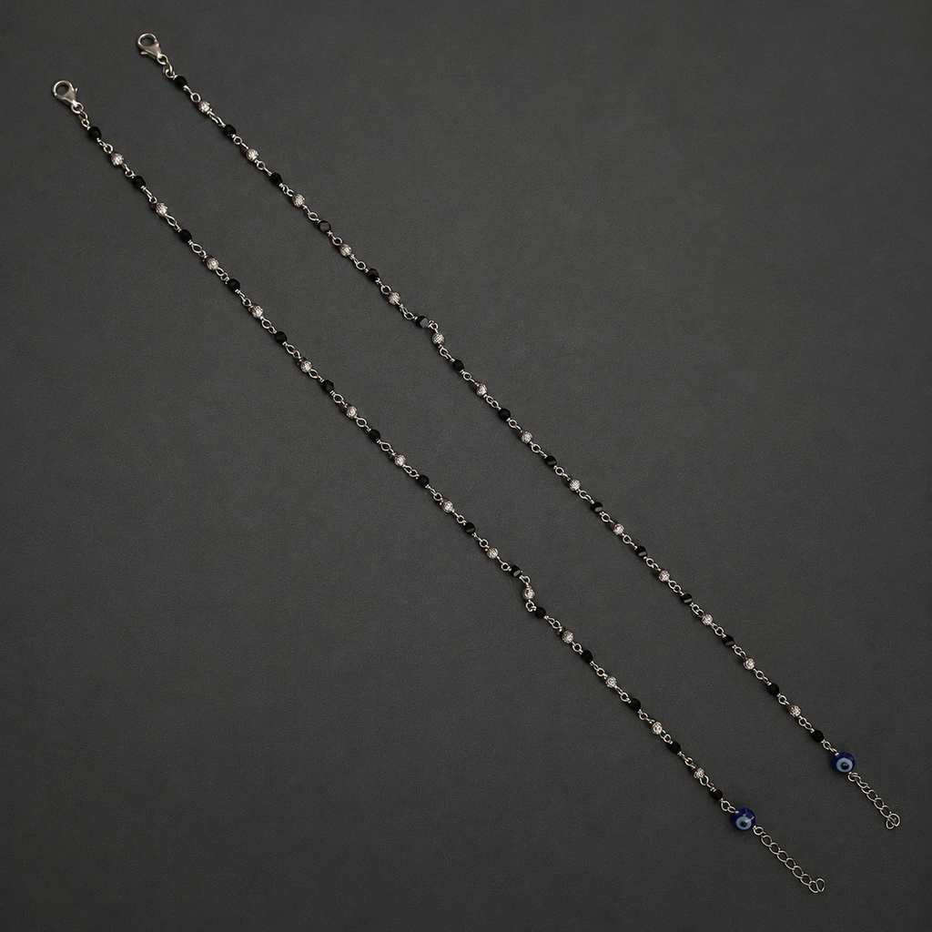 mahārha Noir Nazar Anklet