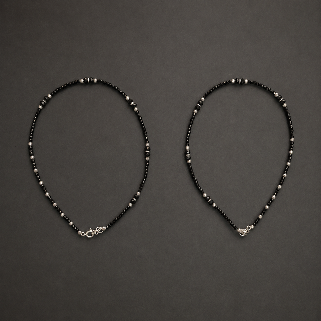 mahārha Noir Micro Cyrsta Anklet