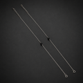 mahārha Noir Dot Anklet