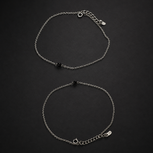 Noir Dot Anklet