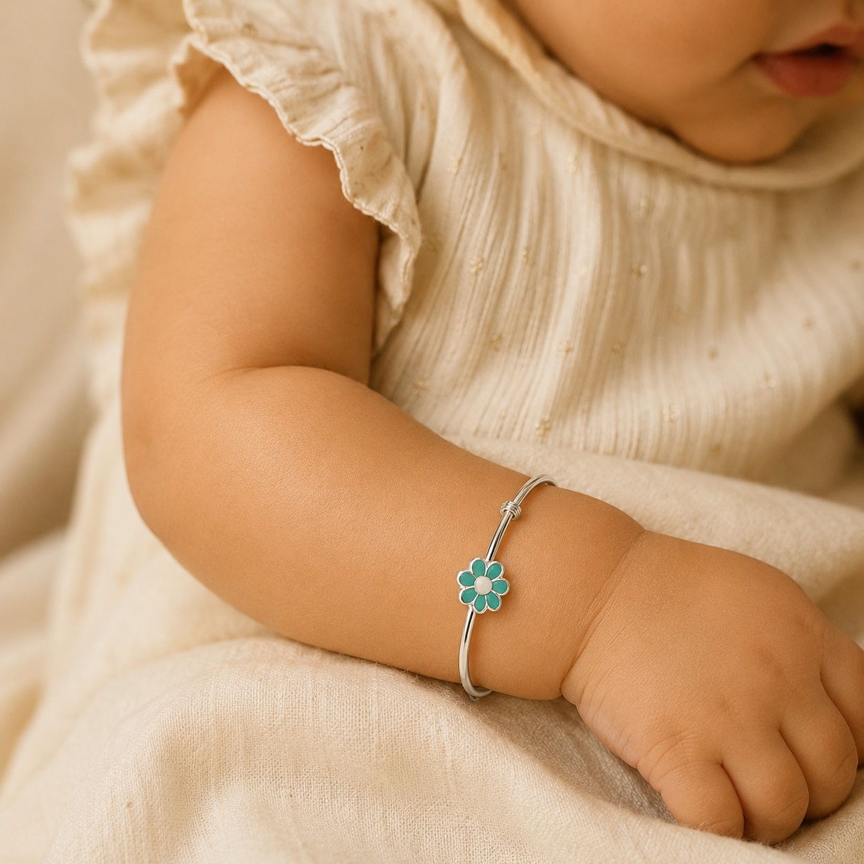 Mint Petal Baby Kada