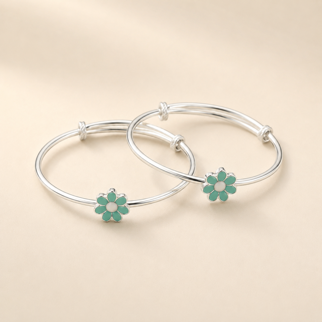 Mint Petal Baby Kada