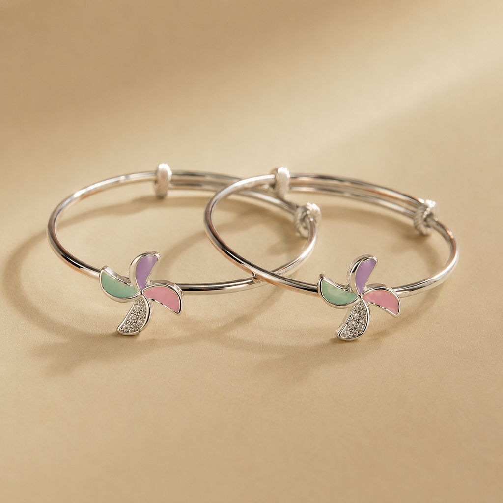 maharha Pastel Twirl Baby Kada