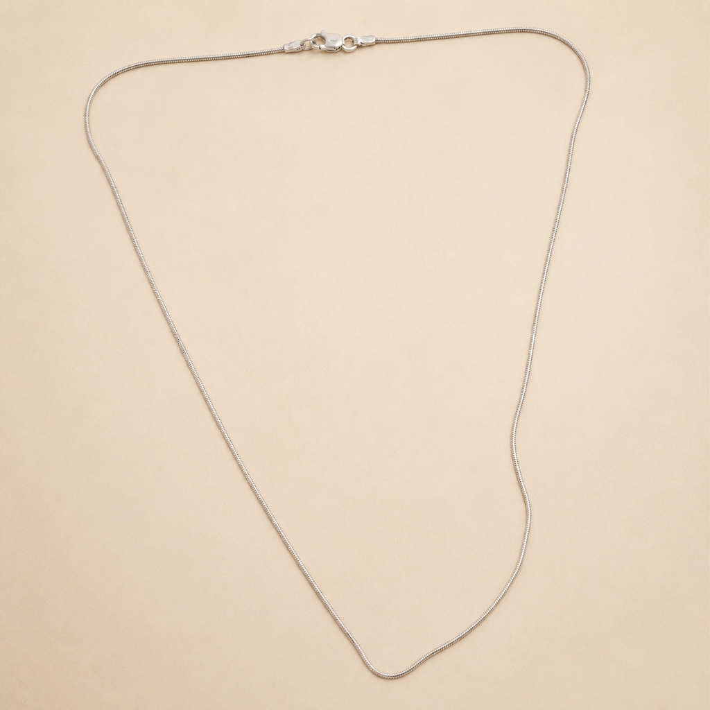 Silver Silk Chain