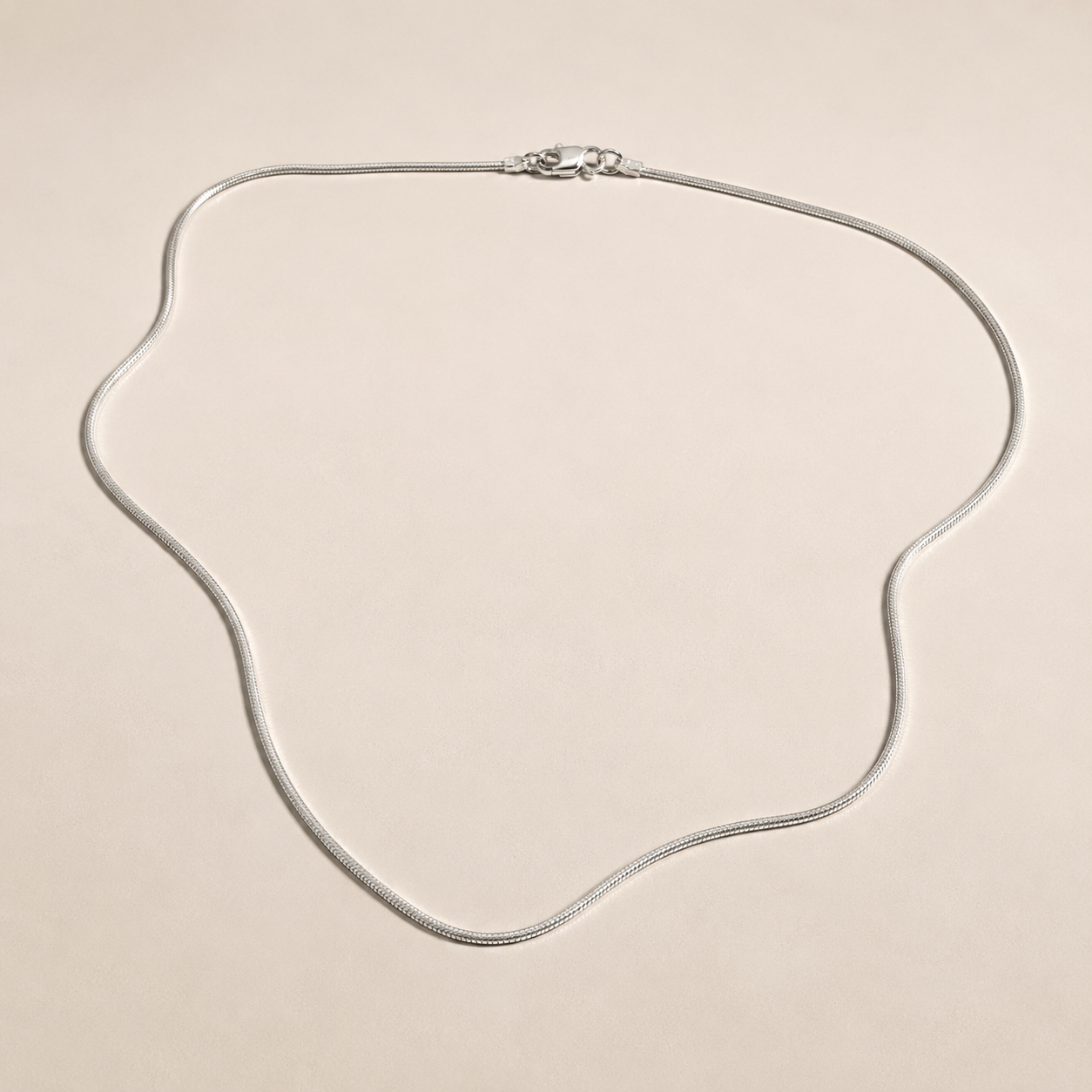 Silver Silk Chain