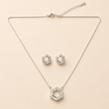 Lustre Hexa Necklace Set