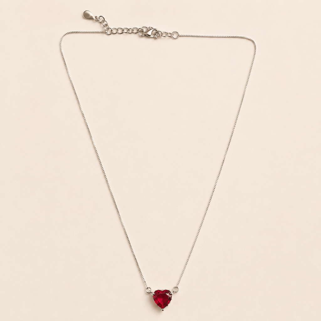 mahArha Crimson Heart Necklace
