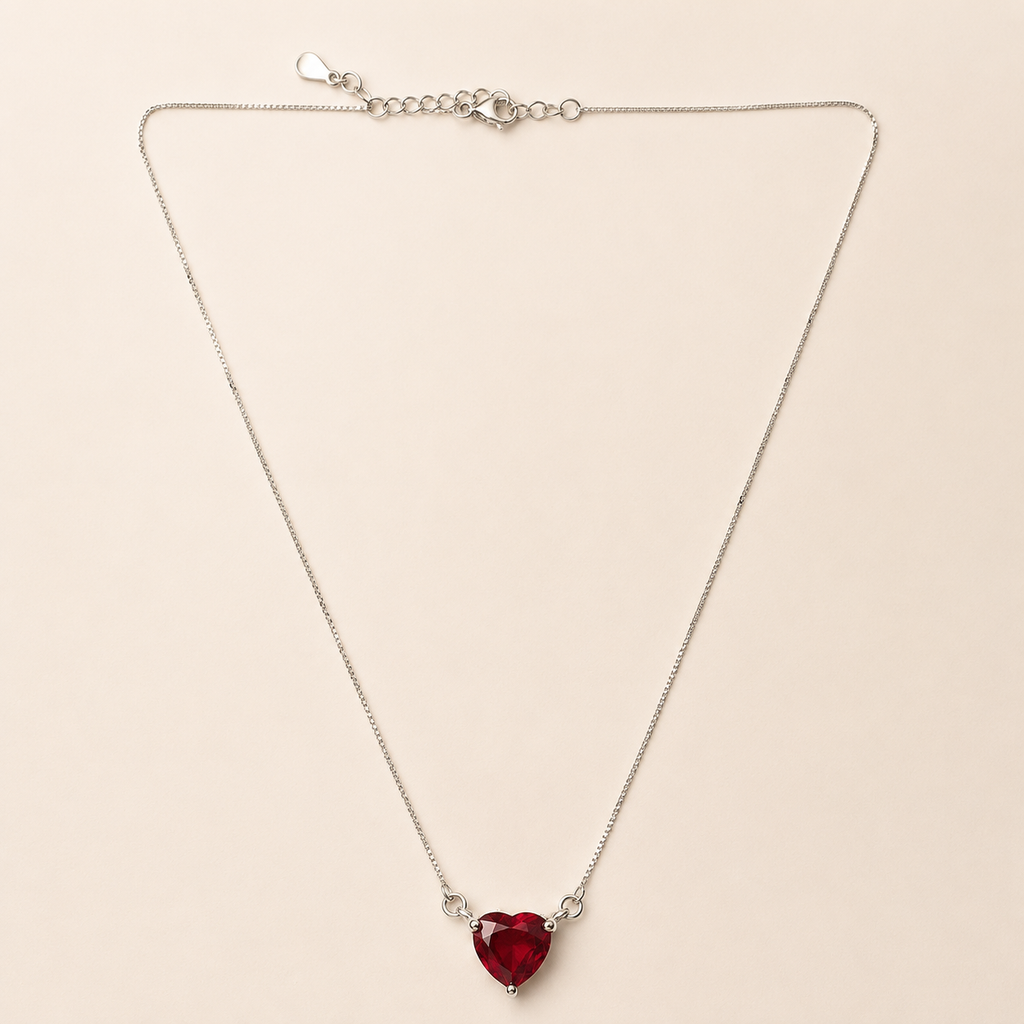 Crimson Heart Necklace