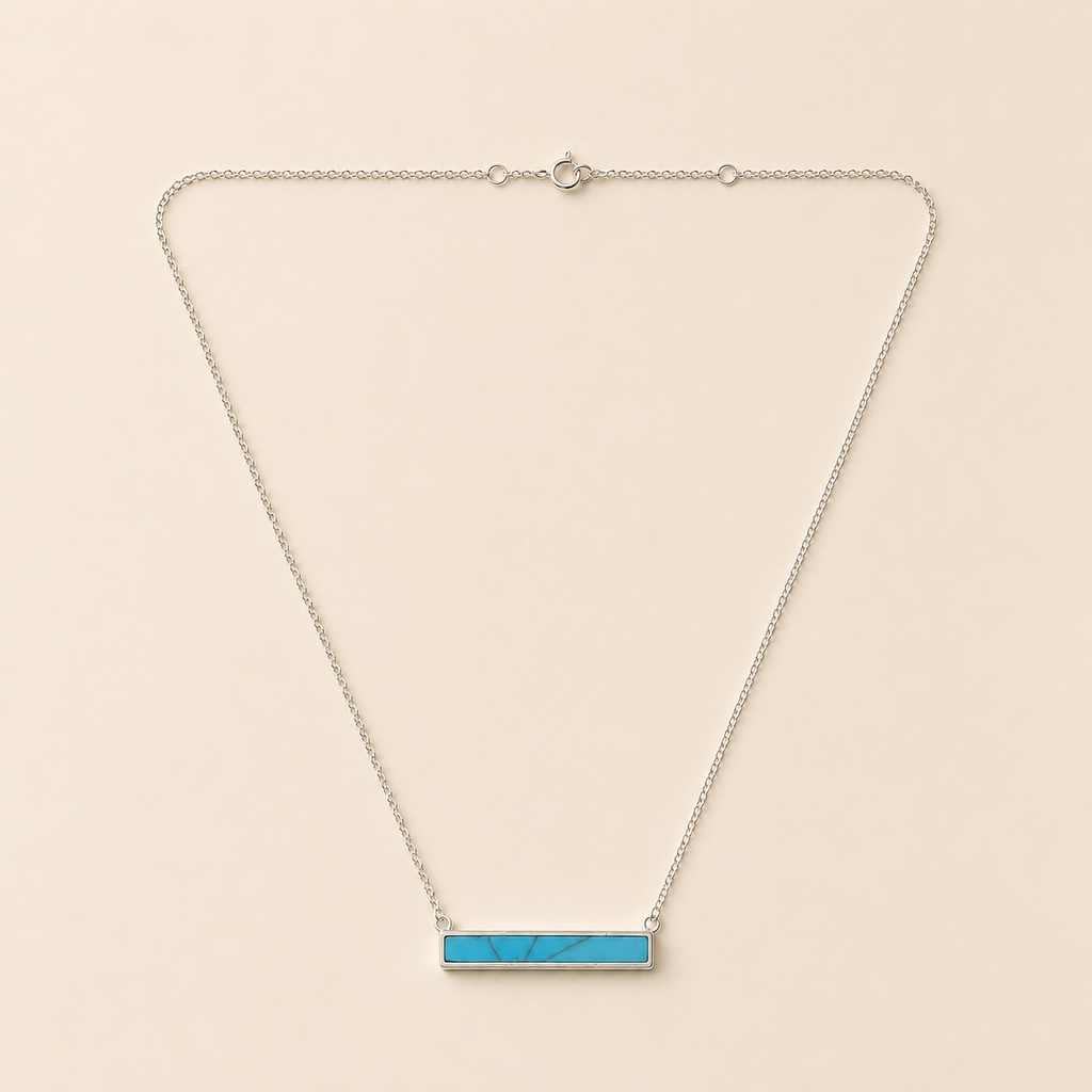 mahArha Azure Line Necklace