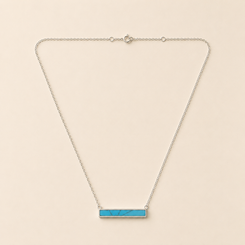 mahArha Azure Line Necklace