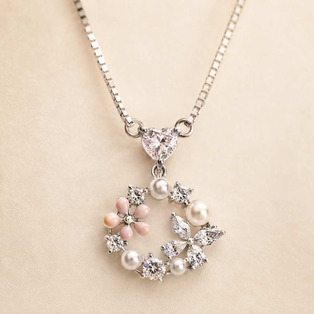 Blush Bloom Necklace