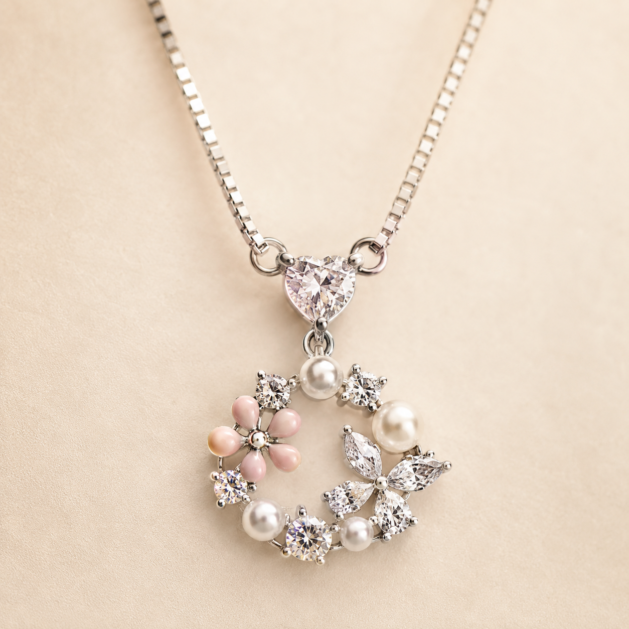 Blush Bloom Necklace