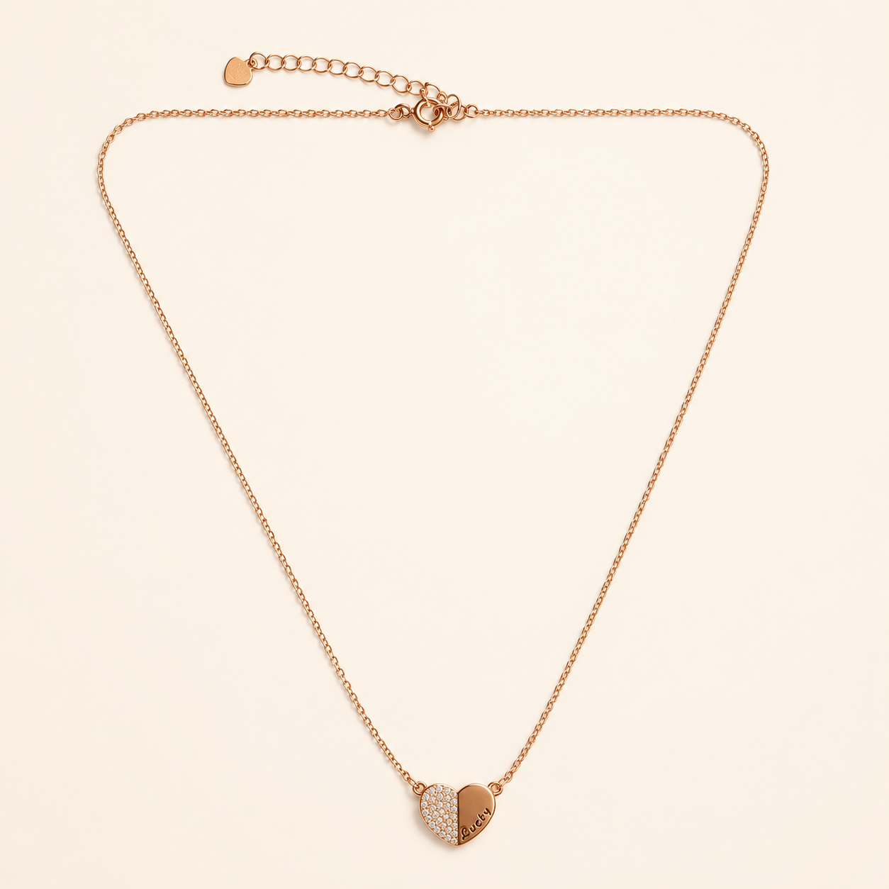 mahArha Lucky Glow Heart Necklace