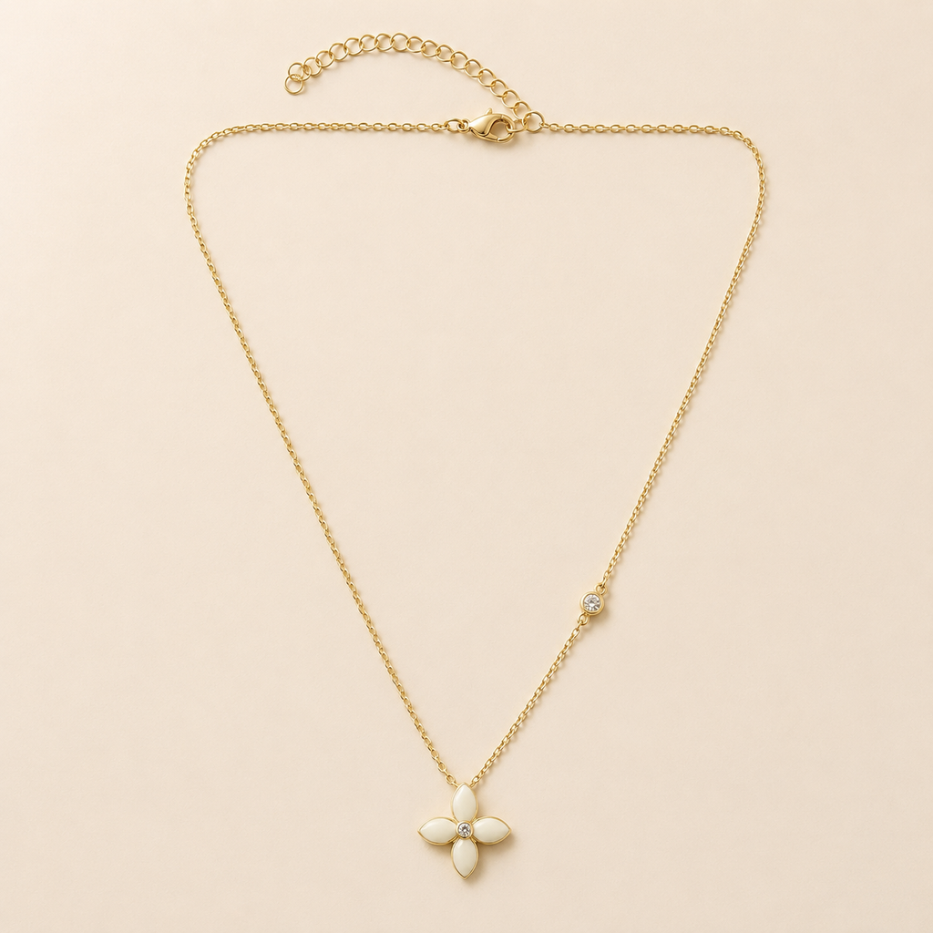 mahArha Ivory Bloom Necklace