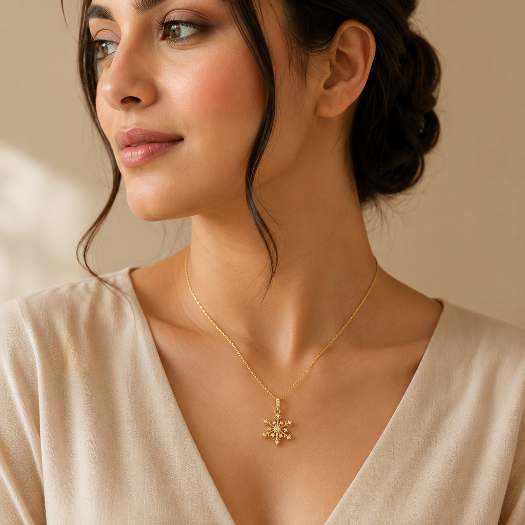 Aurora Snow Necklace