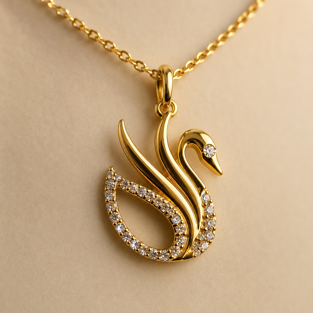 Swan Aura Necklace