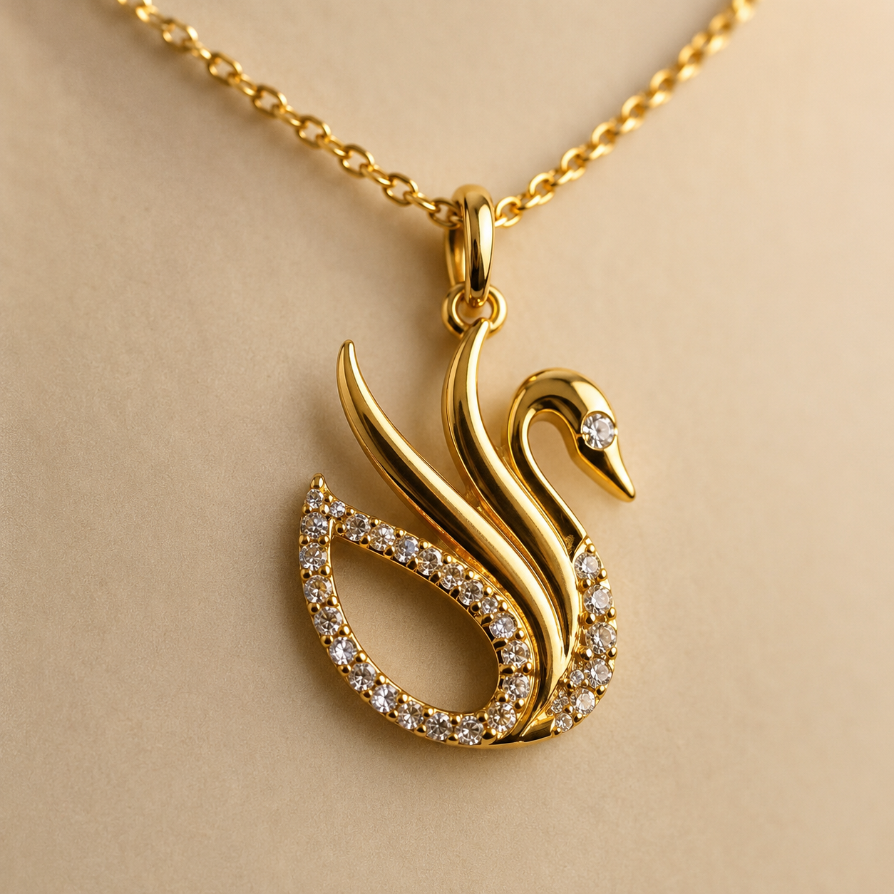 Swan Aura Necklace