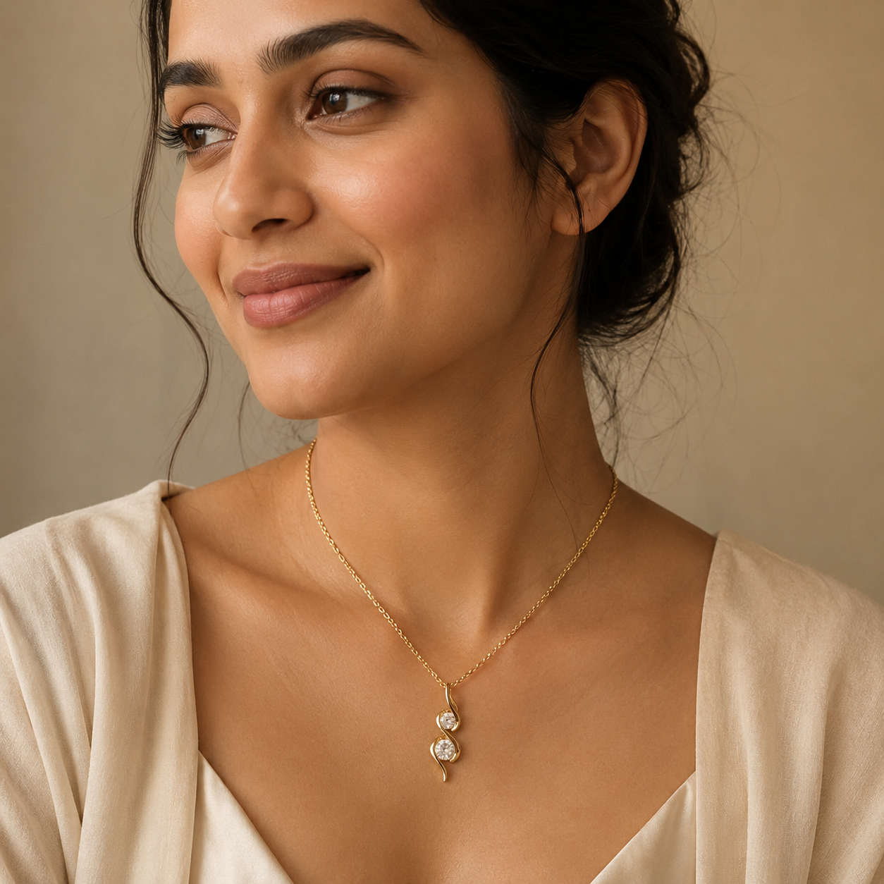 Lumi Twist Necklace