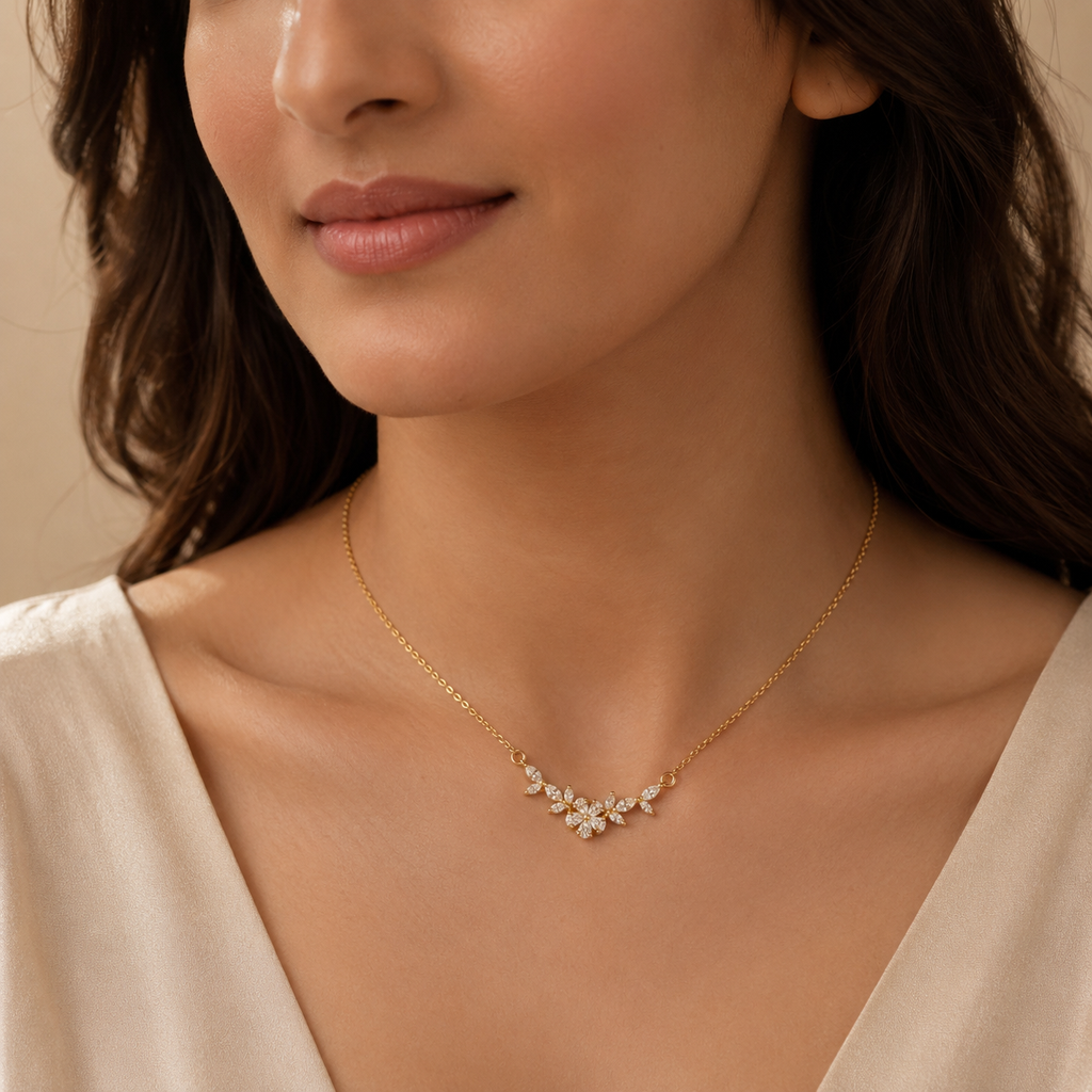 Celeste Flora Necklace