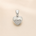 mahārha Ivory Heart Spark Pendant