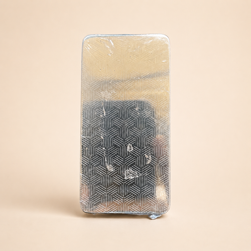 999 Silver Emerald Bar 100g