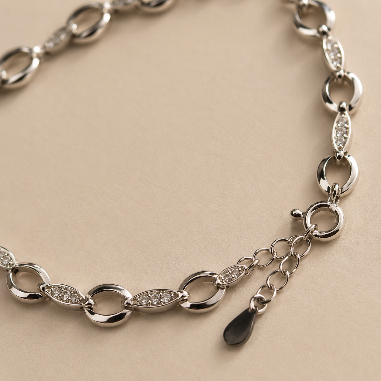 Marquise Link Bracelet