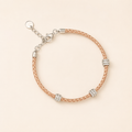 mahArha Rosé Weave Bracelet
