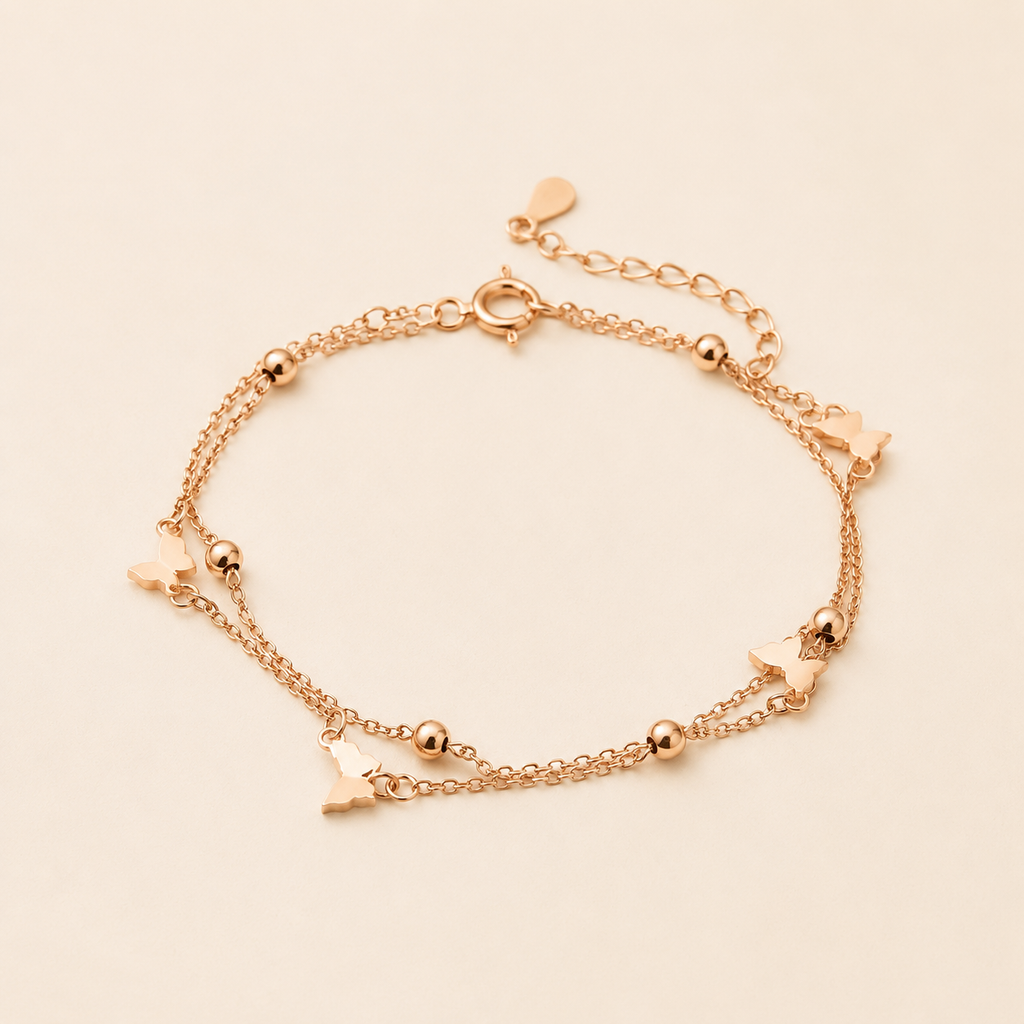 Rosé Flutter Bracelet