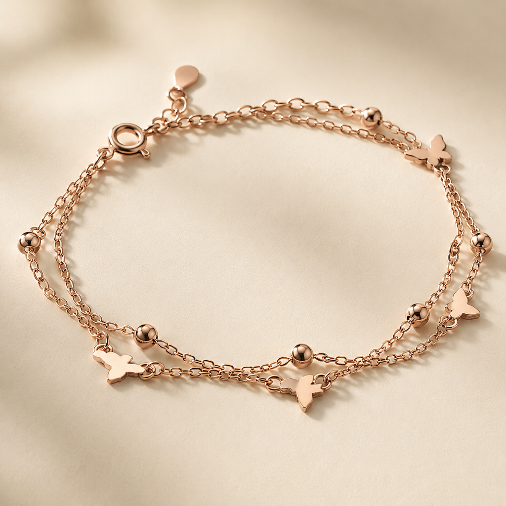 Rosé Flutter Bracelet