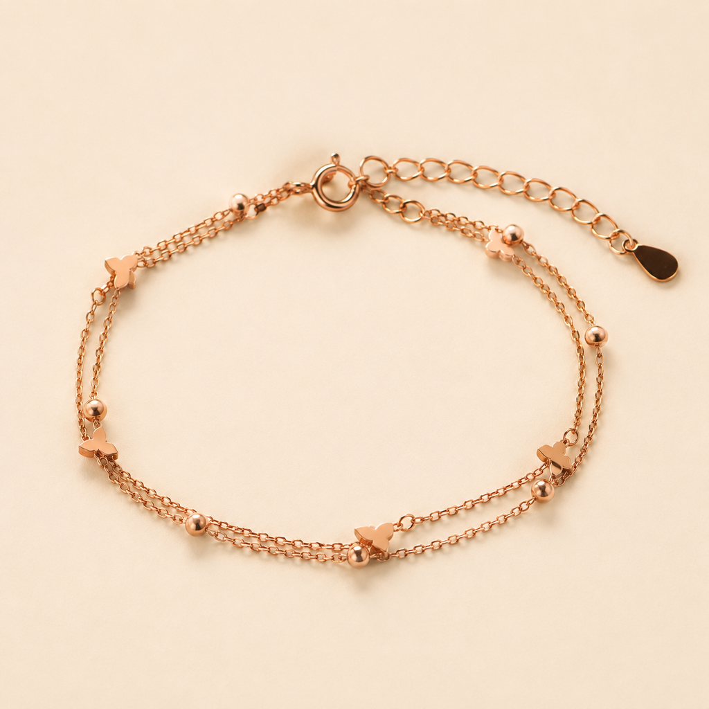 Rosé Flutter Bracelet
