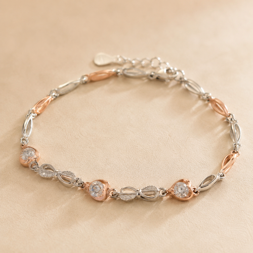 Rosé Heartleaf Bracelet