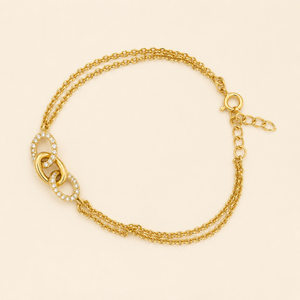 GOLD Gilded Orbit Bracelet