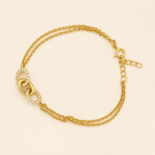 GOLD Gilded Orbit Bracelet