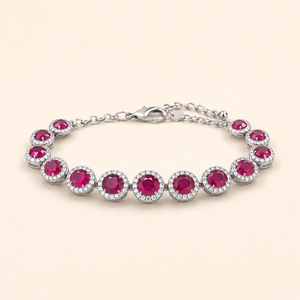 Silver Rose Royale Bracelet