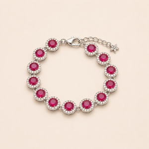 Silver Rose Royale Bracelet