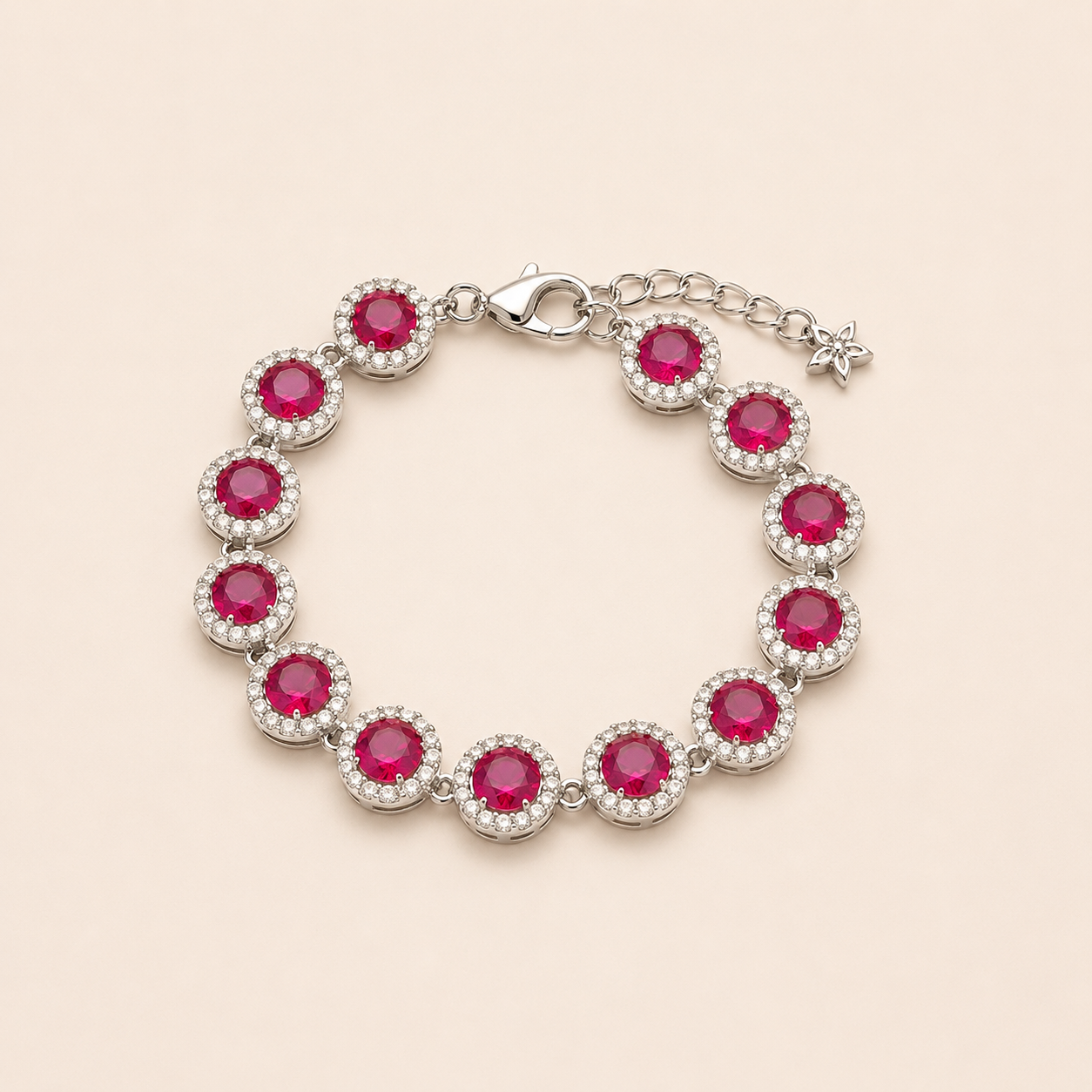 Silver Rose Royale Bracelet