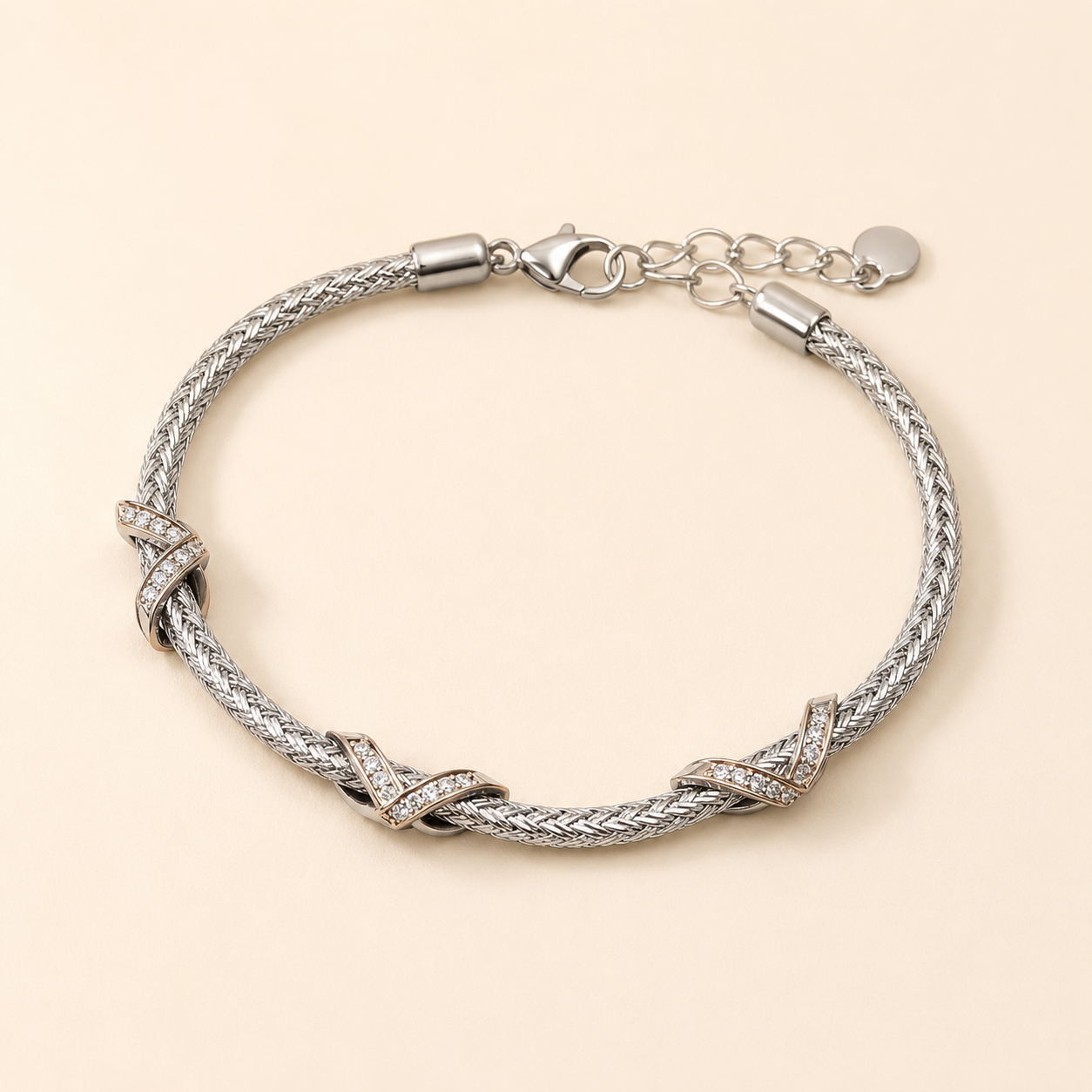 mahArha Silver Italian Velora Bracelet