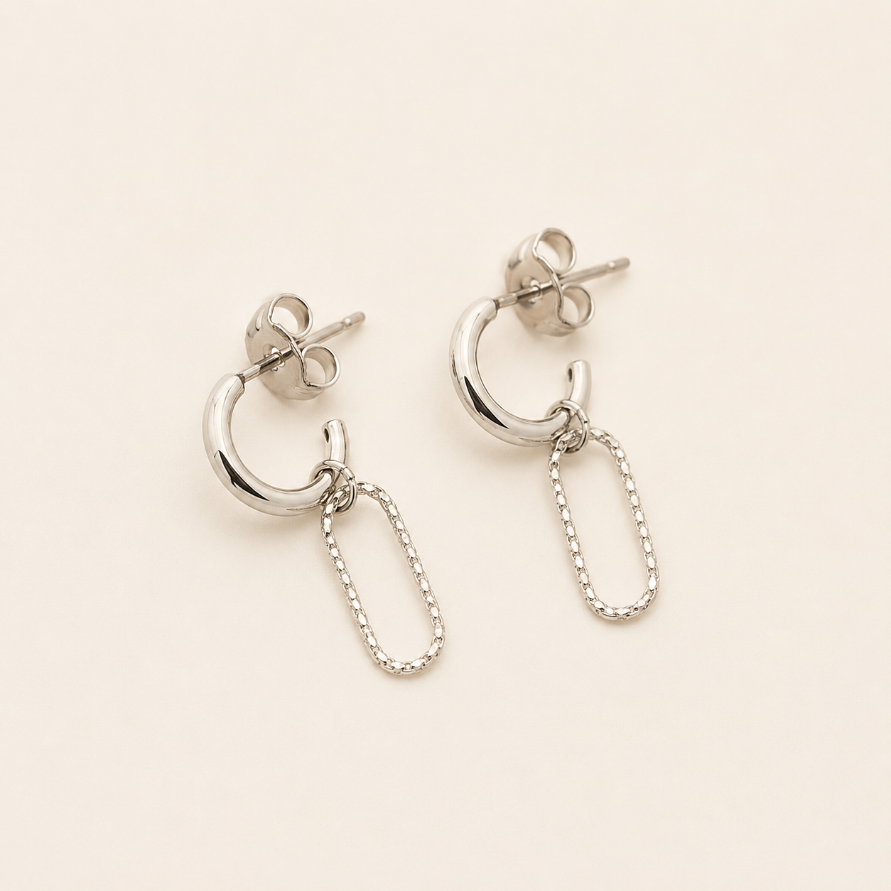 Luna Arc Drop Earring