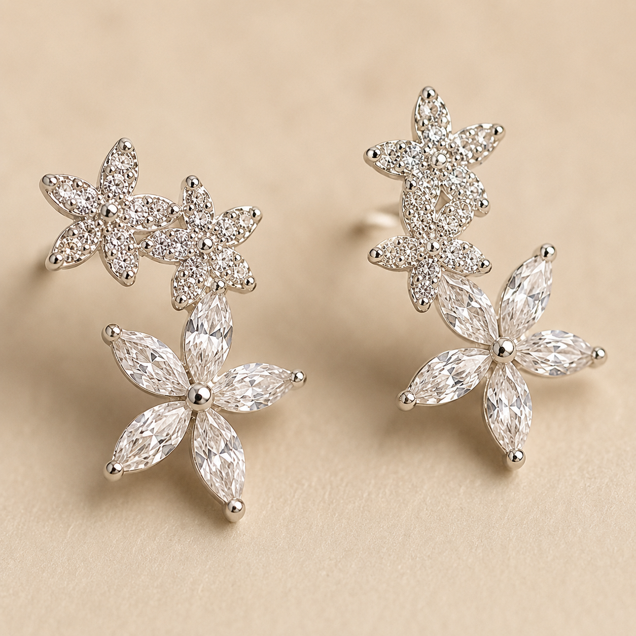 Starlit Blossom Earring