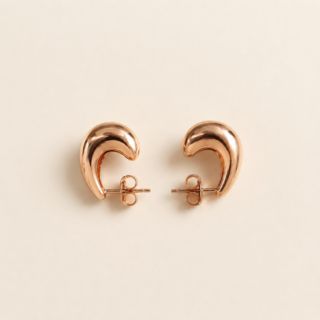 mahArha Rosé Curve Earring