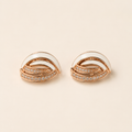 mahArha Rosé Ivory Leaf Earring