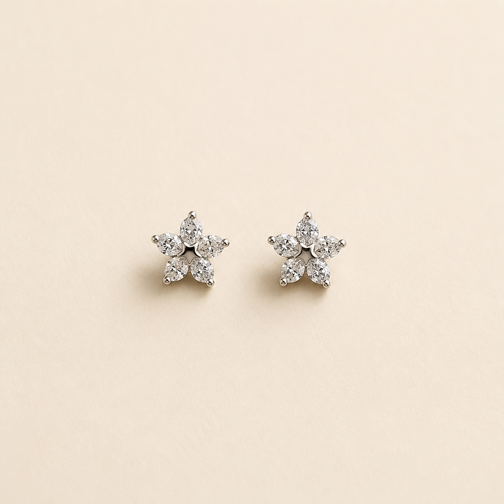 mahArha Petal Star Glow Stud Earring