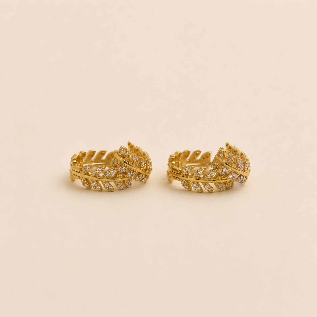 mahArha EverLeaf Hoop Earring