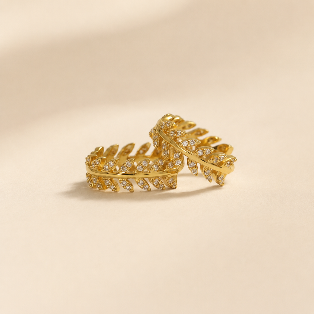 EverLeaf Hoop Earring