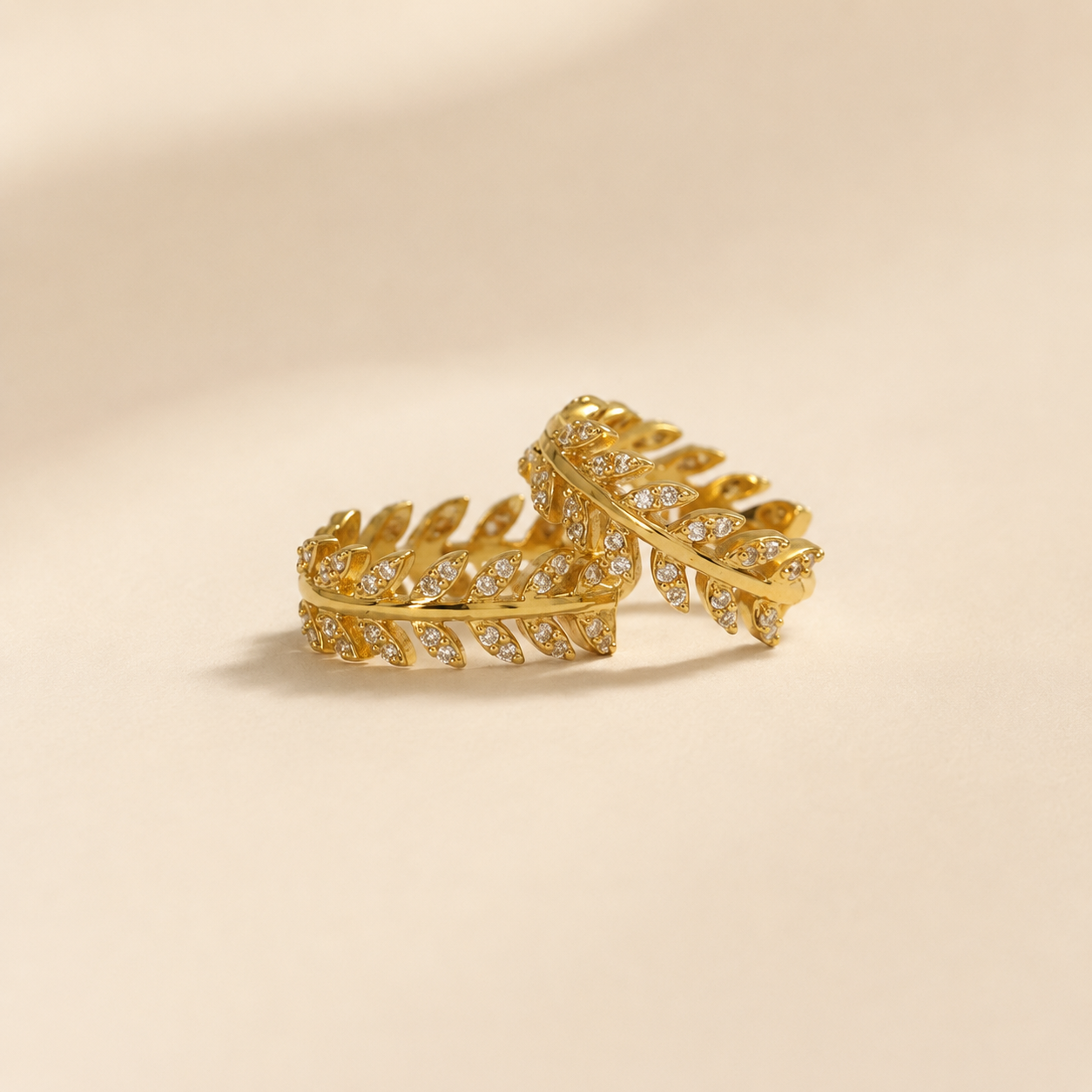 EverLeaf Hoop Earring