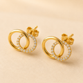 mahArha Dual Glow Stud Earring