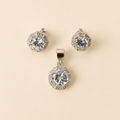 mahArha Octa Radiance Pendant & Earring Set
