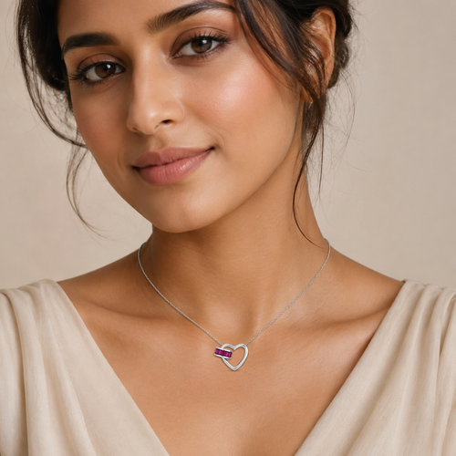 Silver Endless Heart Pendant